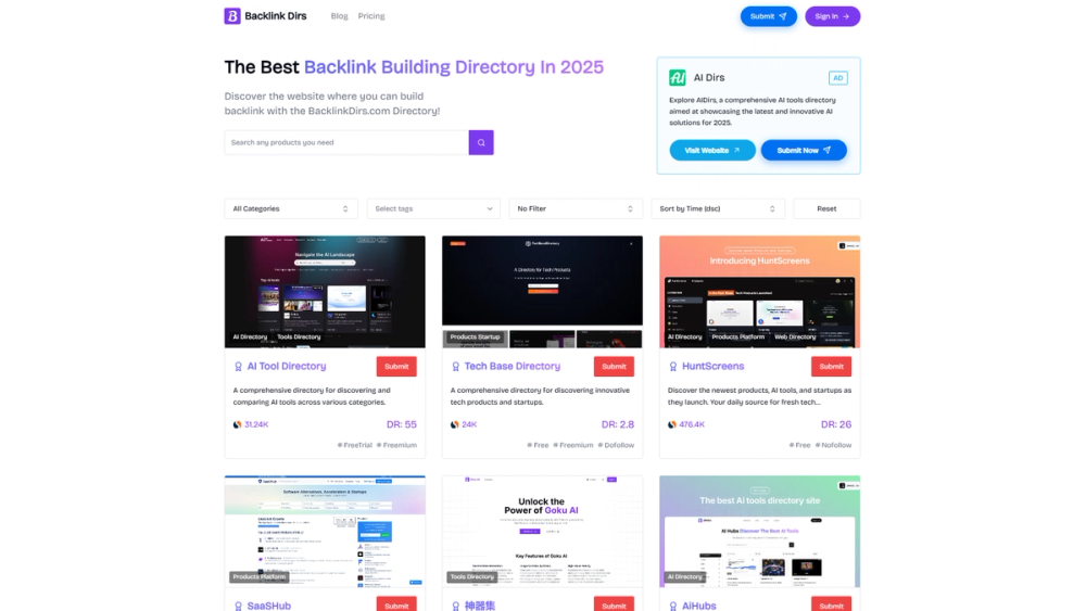 Backlink Dirs