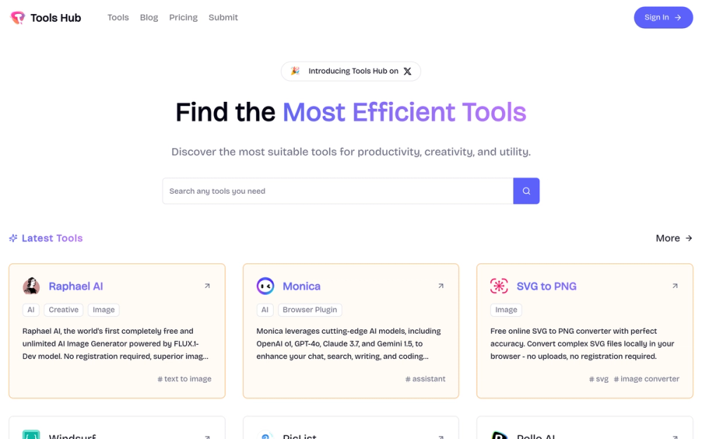 Tools Hub