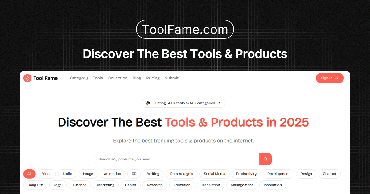 Tool Fame